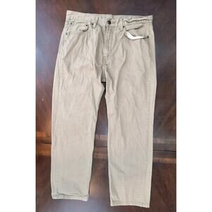 Levi's 505 Jeans - Tan Straight Fit MEN 36x30 (See Pics For Measurements)